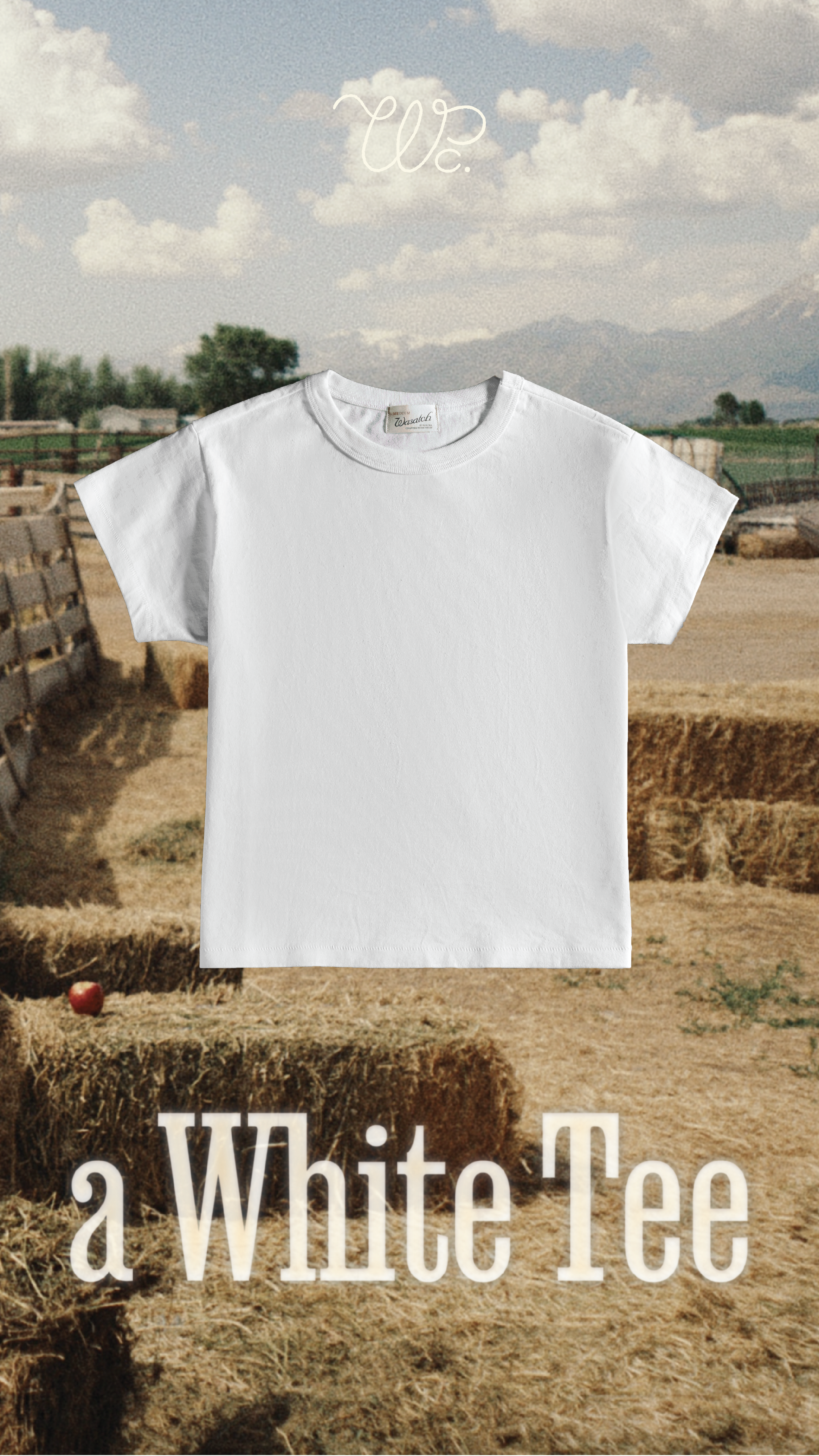 A White Tee - Made to Order (ends june 20th)